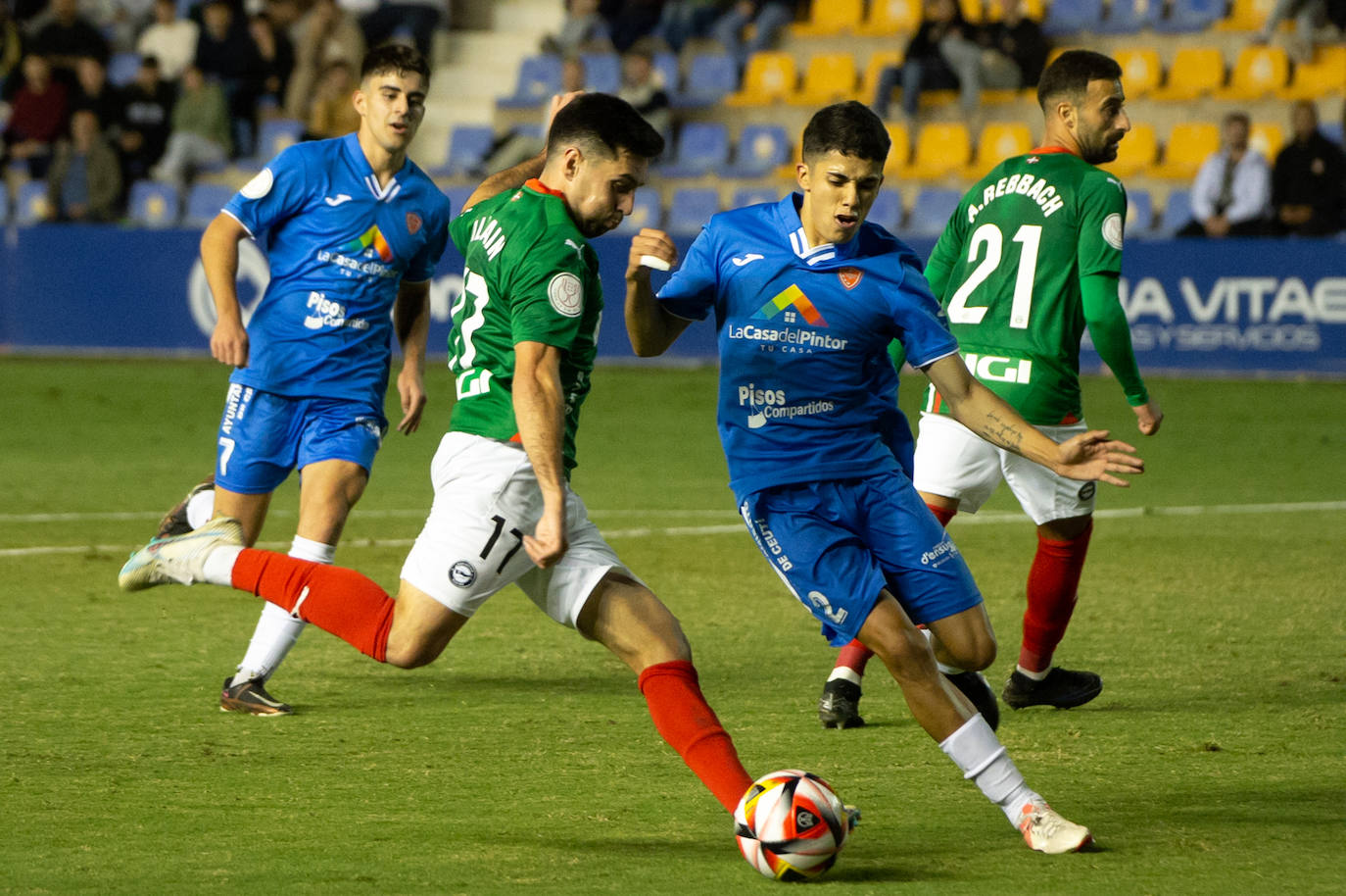 Las imágenes del Deportivo Murica-Alavés (0-10)