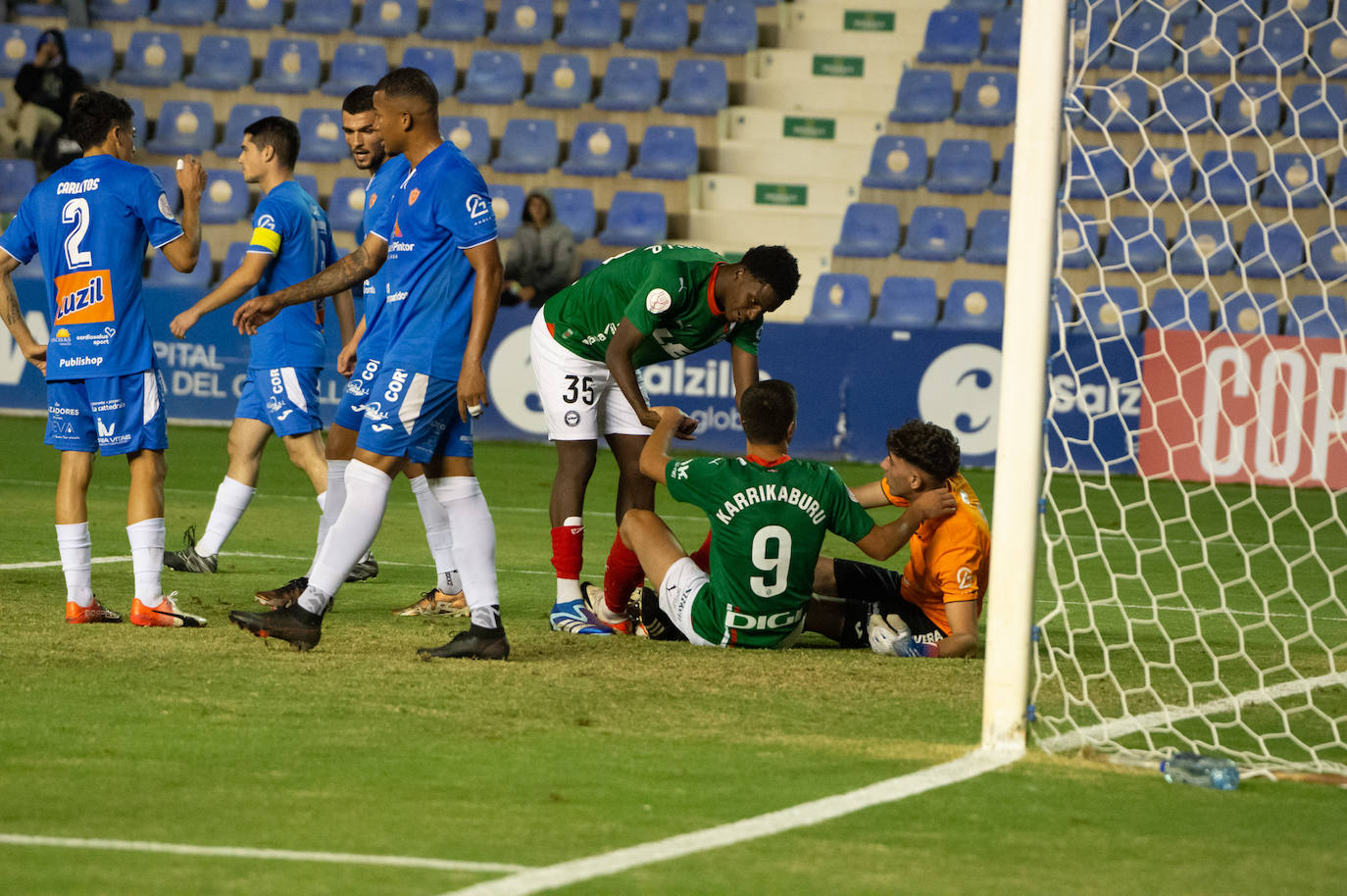 Las imágenes del Deportivo Murica-Alavés (0-10)