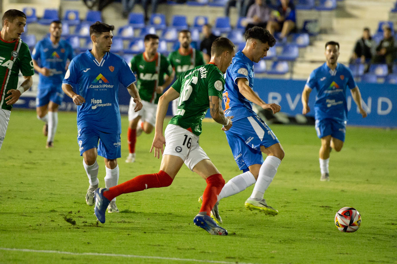 Las imágenes del Deportivo Murica-Alavés (0-10)