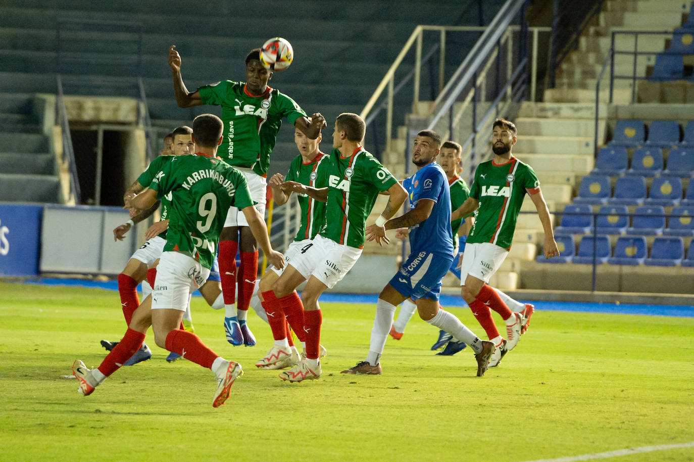 Las imágenes del Deportivo Murica-Alavés (0-10)