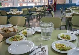 Un comedor escolar, en una fotografía de archivo.