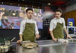 Javier Sanz y Juan Sahuquillo, este sábado, en Región de Murcia Gastronómica.