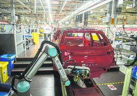 Cadena de montaje del Seat Arona en Martorell, uno de los autos más demandados por clientes de 'renting'.