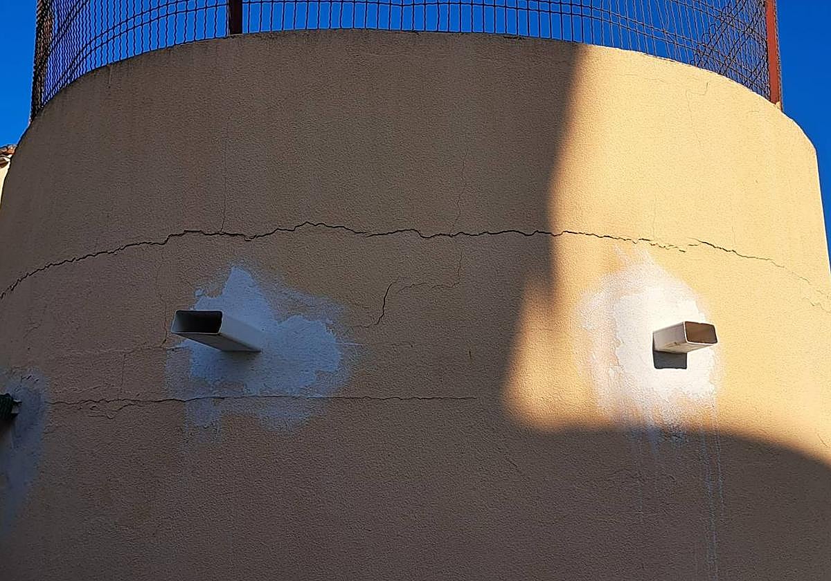 Desperfectos en el CEIP Sagrado Corazón de Librilla