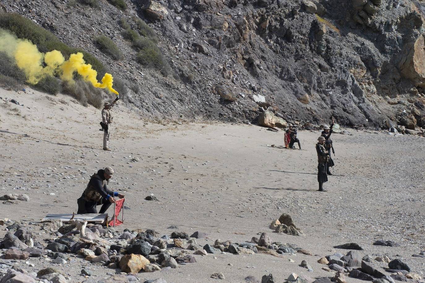 Maniobras de vigilancia y protección de la OTAN en Cartagena