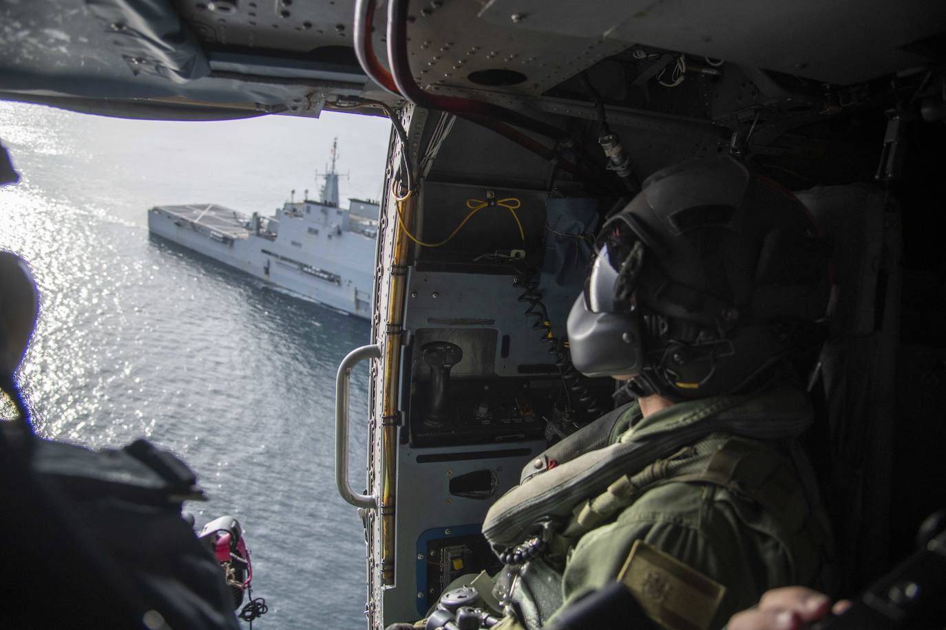 Maniobras de vigilancia y protección de la OTAN en Cartagena