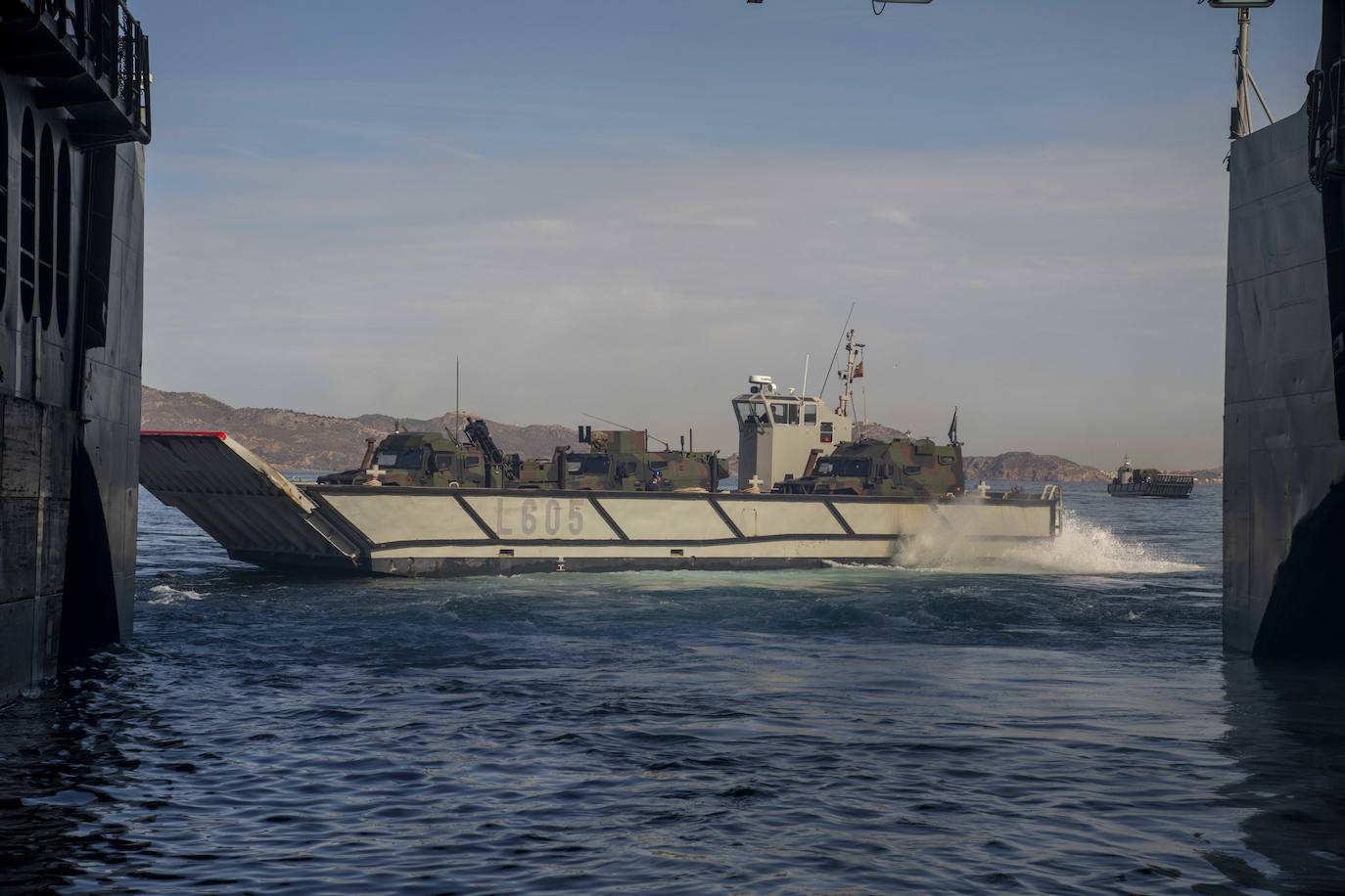 Maniobras de vigilancia y protección de la OTAN en Cartagena