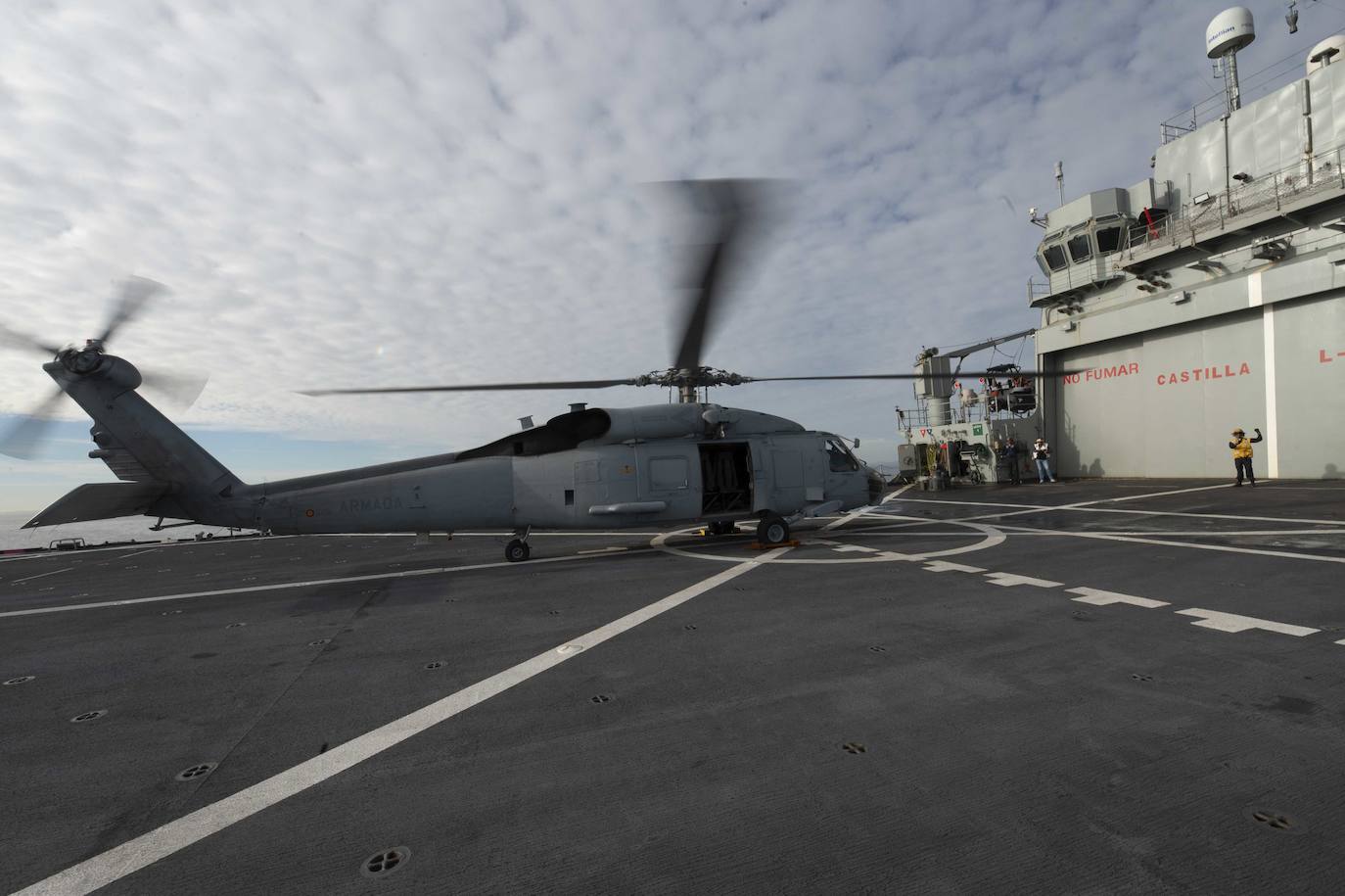 Maniobras de vigilancia y protección de la OTAN en Cartagena