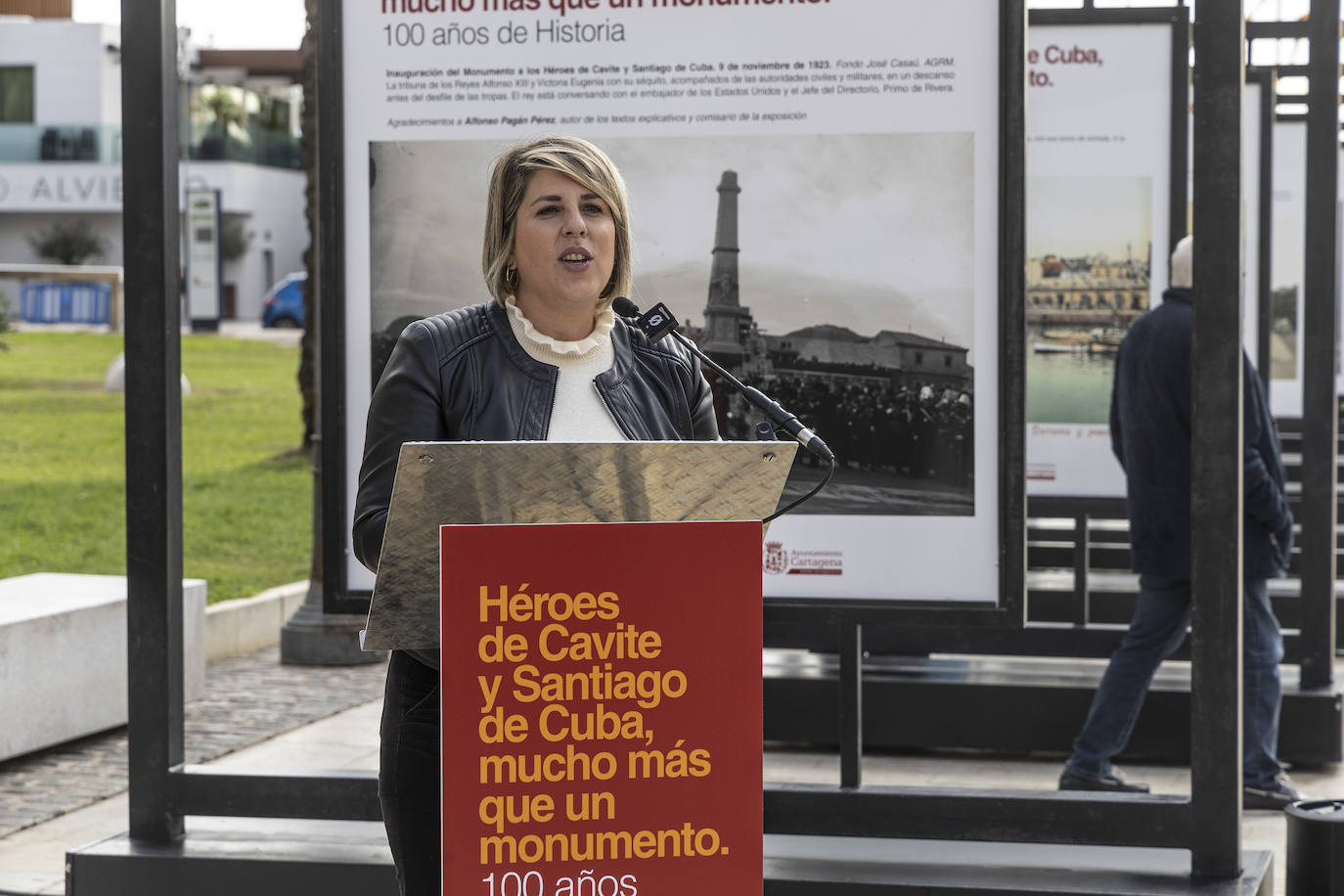 Exposición por el centenario del monumento Héroes de Cavite en Cartagena