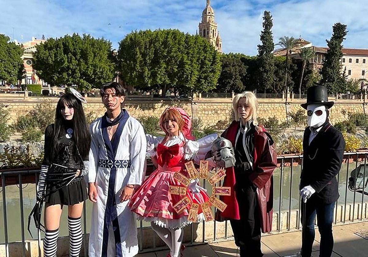 Presentación de la nueva edición del Salón del Manga en Murcia, este miércoles.