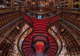 Librería Lello e Irmão, en Oporto.