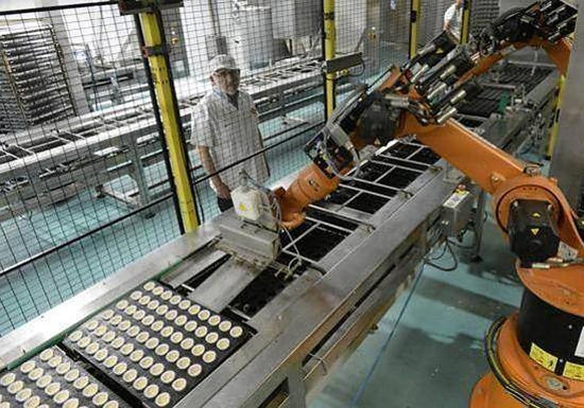 Instalaciones de una empresa de alimentación, en una imagen de archivo.