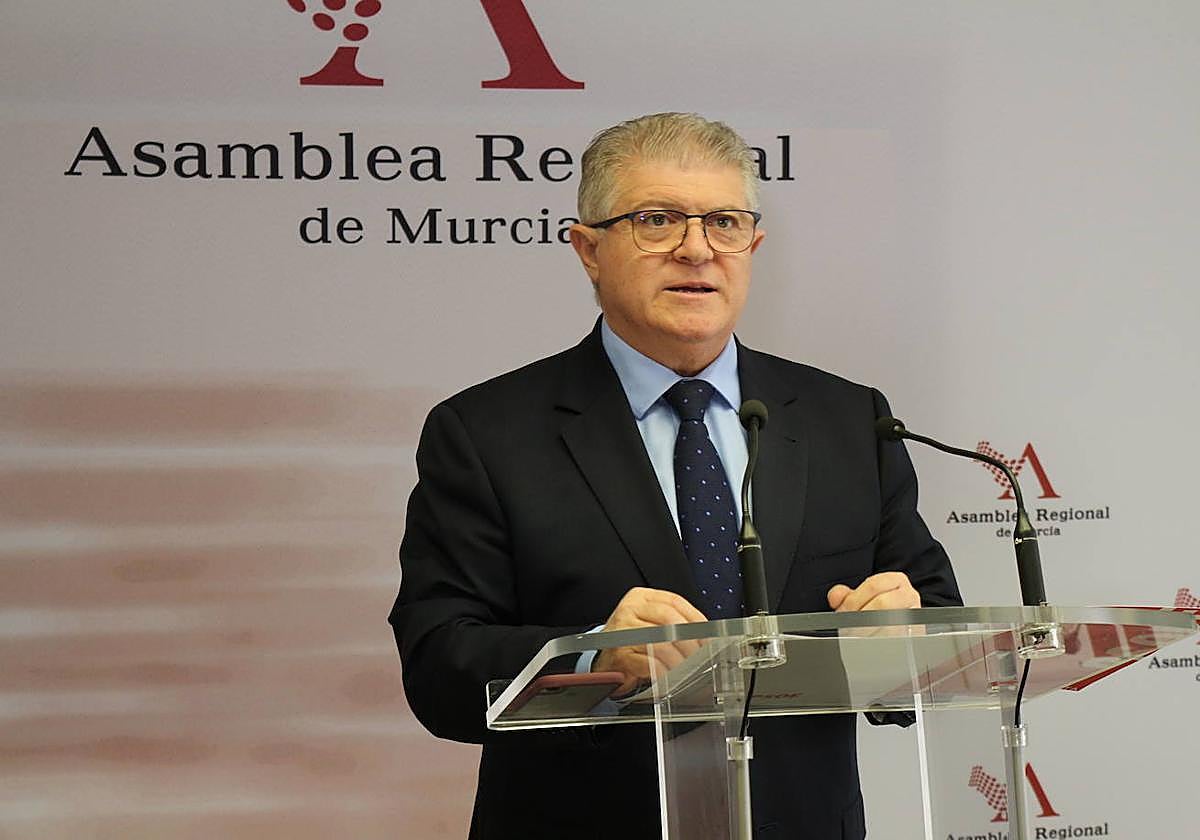 José Vélez, secretario general del PSOE de la Región de Murcia.