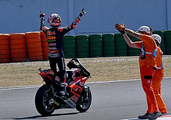 La trayectoria de Pedro Acosta en Moto2, en imágenes