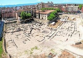 Imagen de archivo del yacimiento de San Esteban en la ciudad de Murcia.