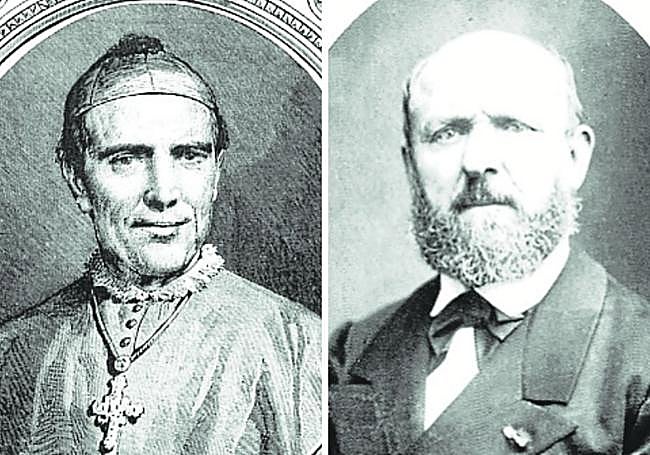 El decidido obispo Mariano Barrio y el gran organista Merklin.