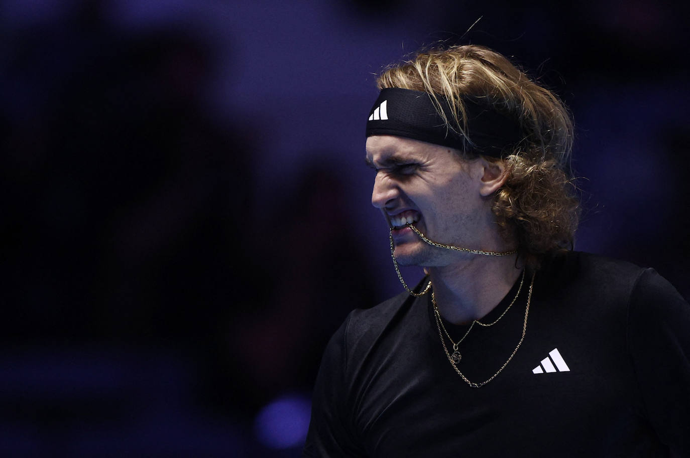 La derrota de Carlos Alcaraz ante Zverev en las Finales ATP, en imágenes