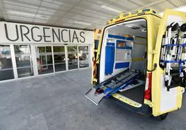 Servicio de urgencias del hospital Virgen del Castillo de Yecla.
