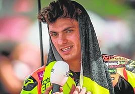 Fermín Aldeguer, hace dos semanas en el GP de Tailandia.