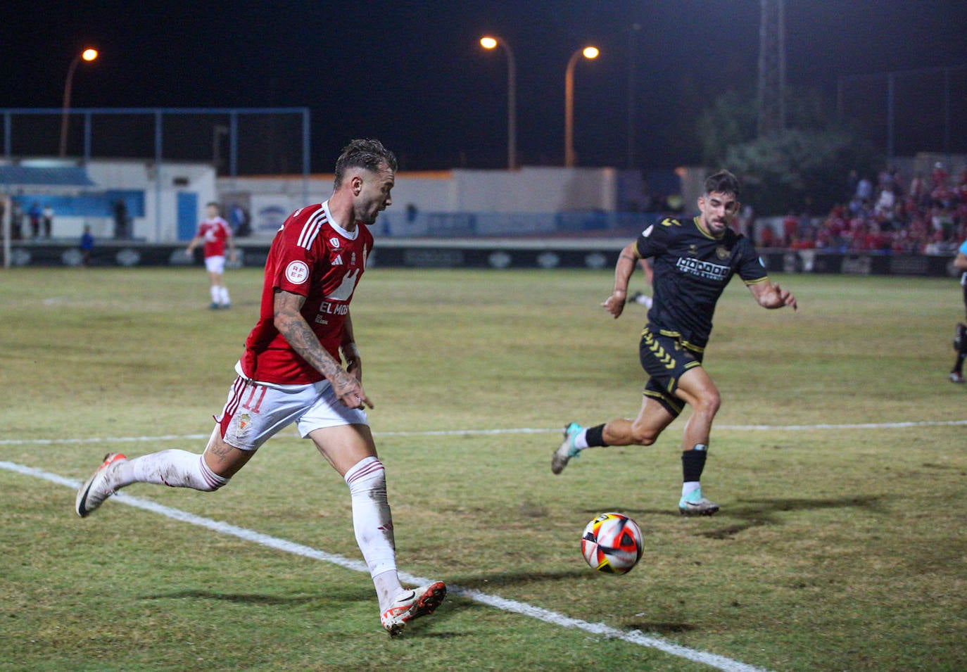 El empate del Real Murcia frente al Intercity, en imágenes