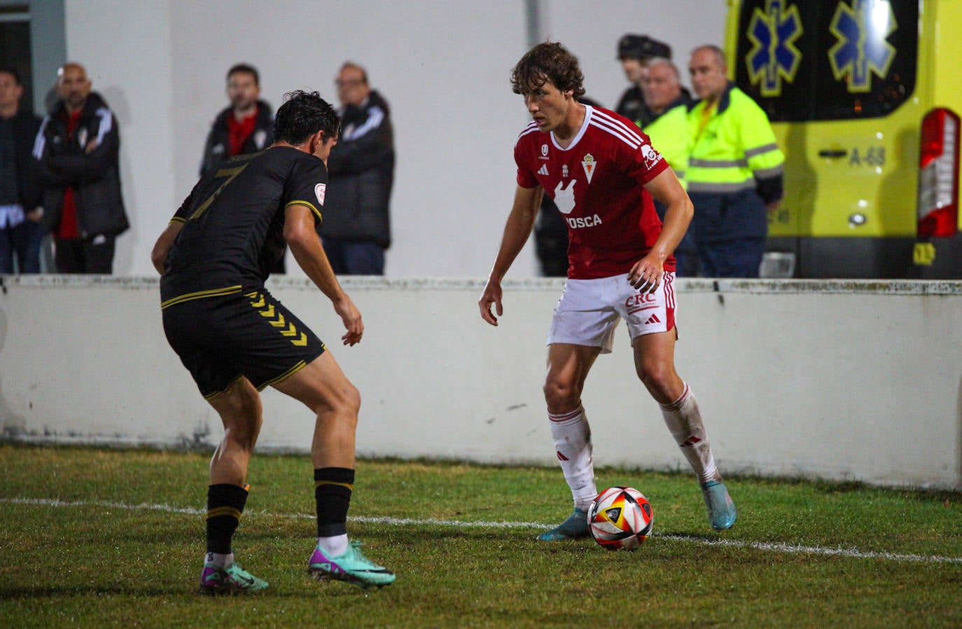 El empate del Real Murcia frente al Intercity, en imágenes