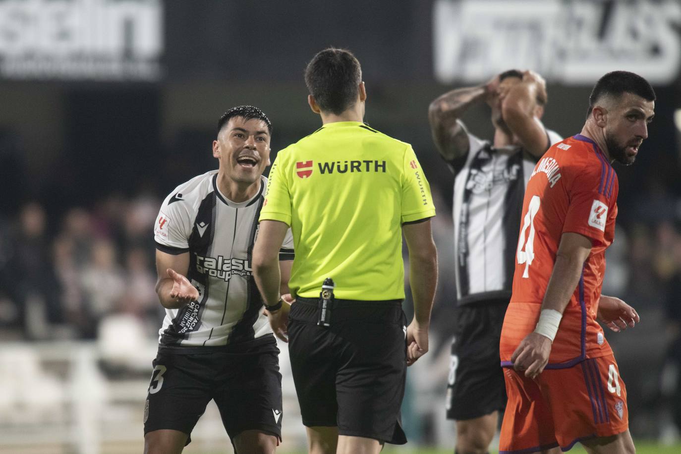 El empate del Cartagena frente al Albacete, en imágenes