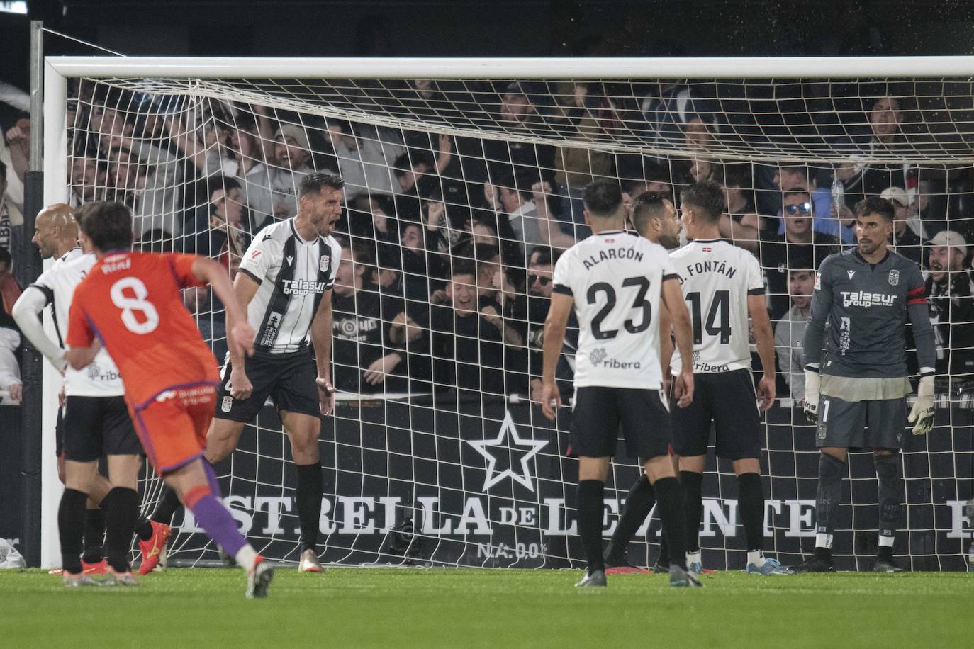 El empate del Cartagena frente al Albacete, en imágenes