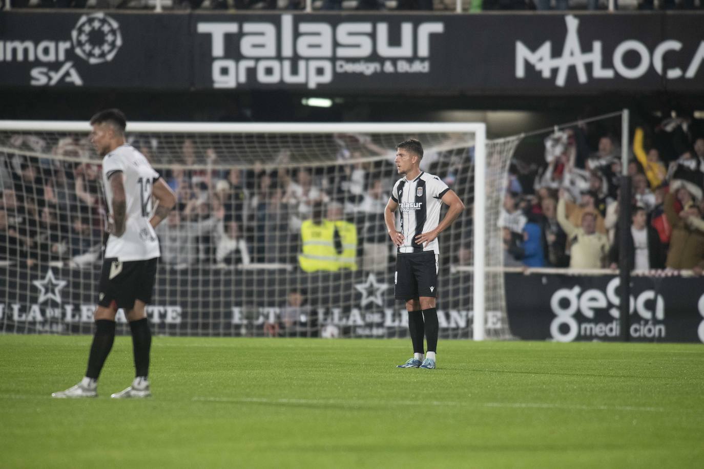 El empate del Cartagena frente al Albacete, en imágenes