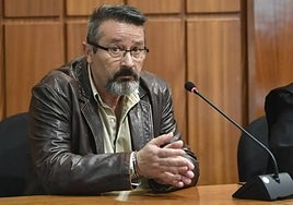 Carlos Patricio B. M, durante el juicio en la Audiencia Provincial de Murcia.