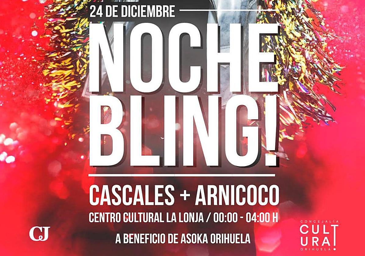 Cartel de la fiesta, el año pasado, que contaba con la colaboración de la Concejalía de Cultura.