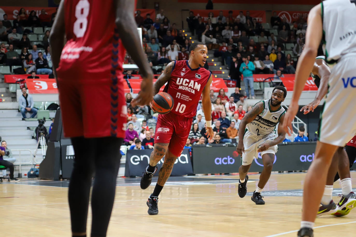 La victoria del UCAM Murcia CB ante Joventut, en imágenes