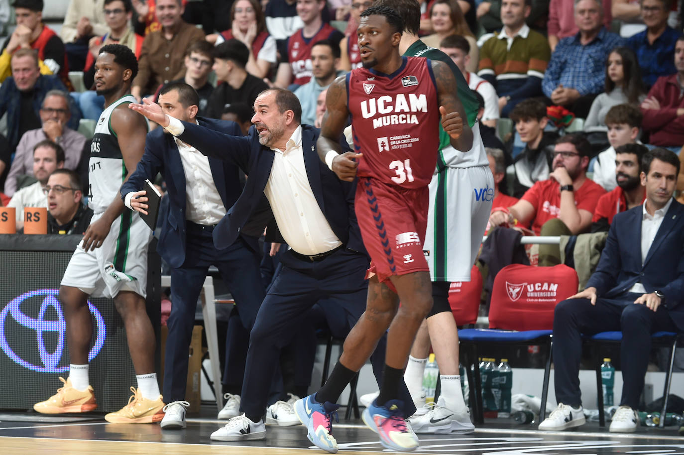 La victoria del UCAM Murcia CB ante Joventut, en imágenes