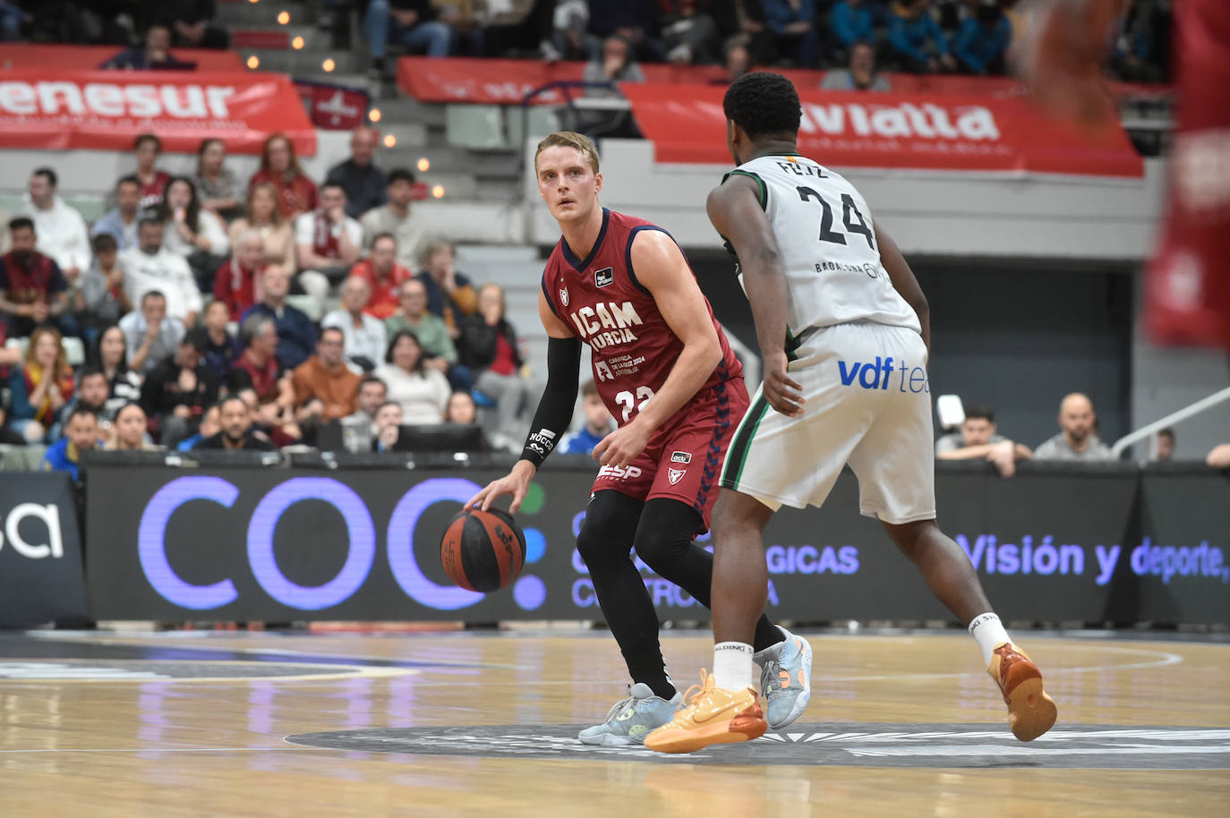 La victoria del UCAM Murcia CB ante Joventut, en imágenes