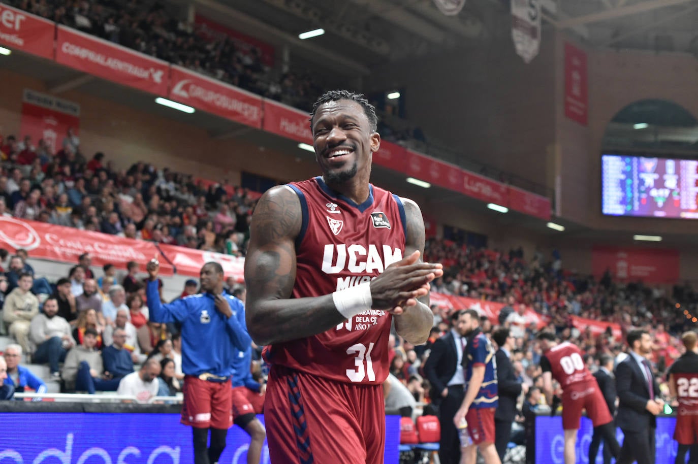 La victoria del UCAM Murcia CB ante Joventut, en imágenes