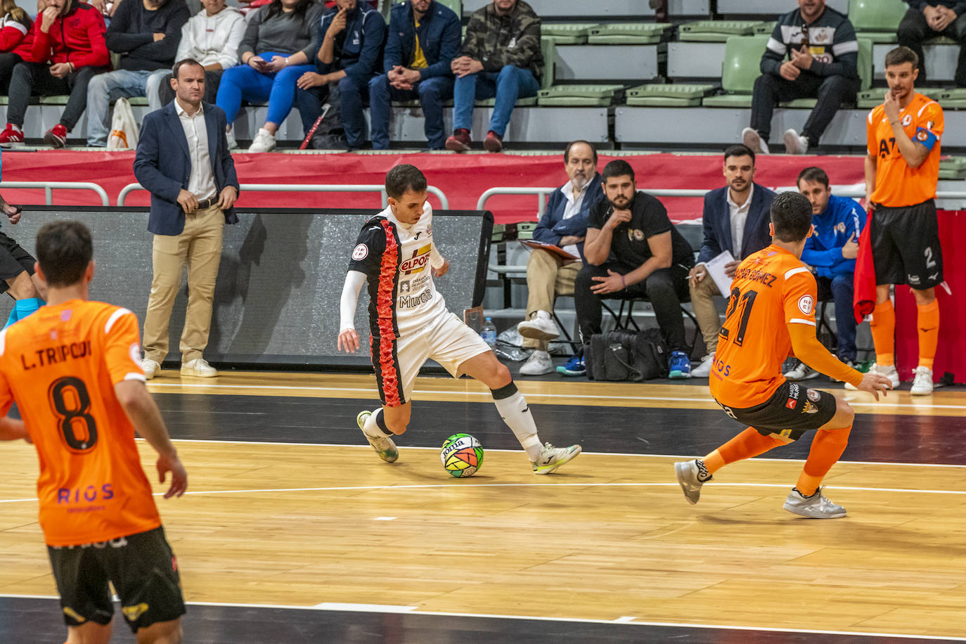 El empate de ElPozo Murcia frente al Ribera Navarra, en imágenes