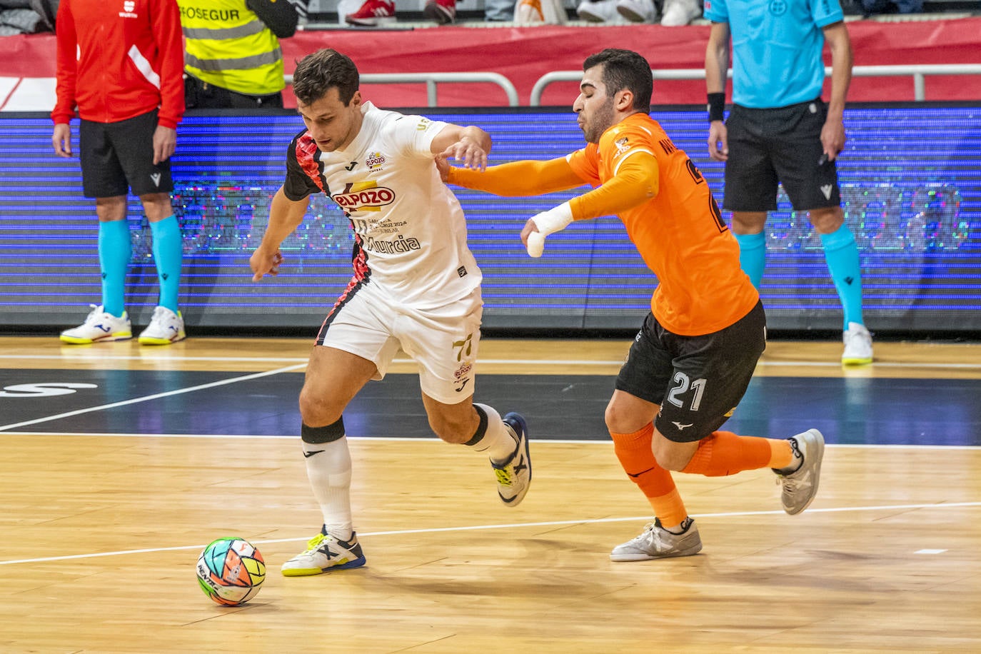 El empate de ElPozo Murcia frente al Ribera Navarra, en imágenes