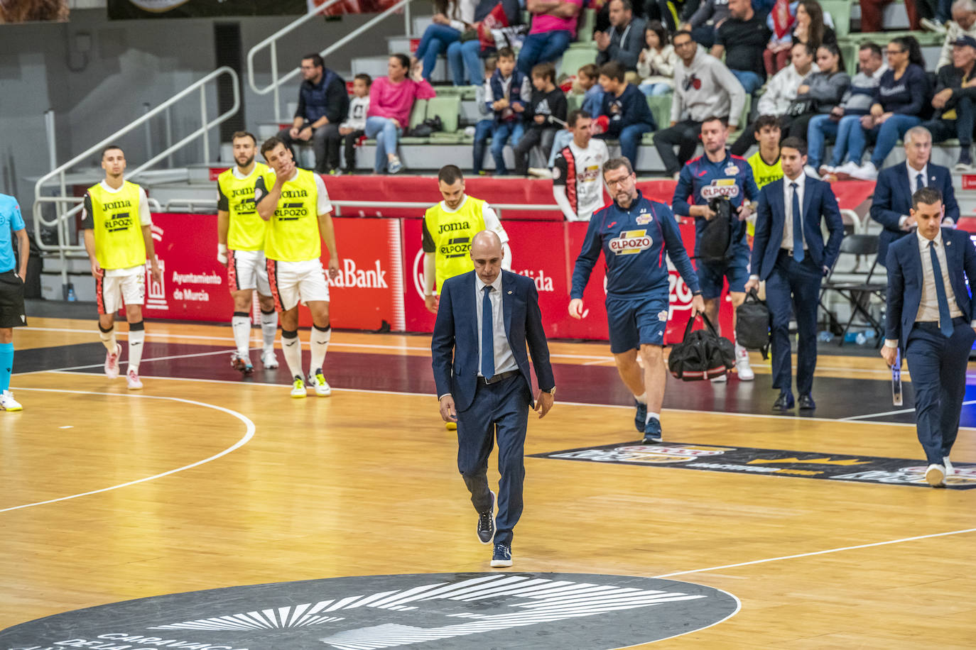 El empate de ElPozo Murcia frente al Ribera Navarra, en imágenes