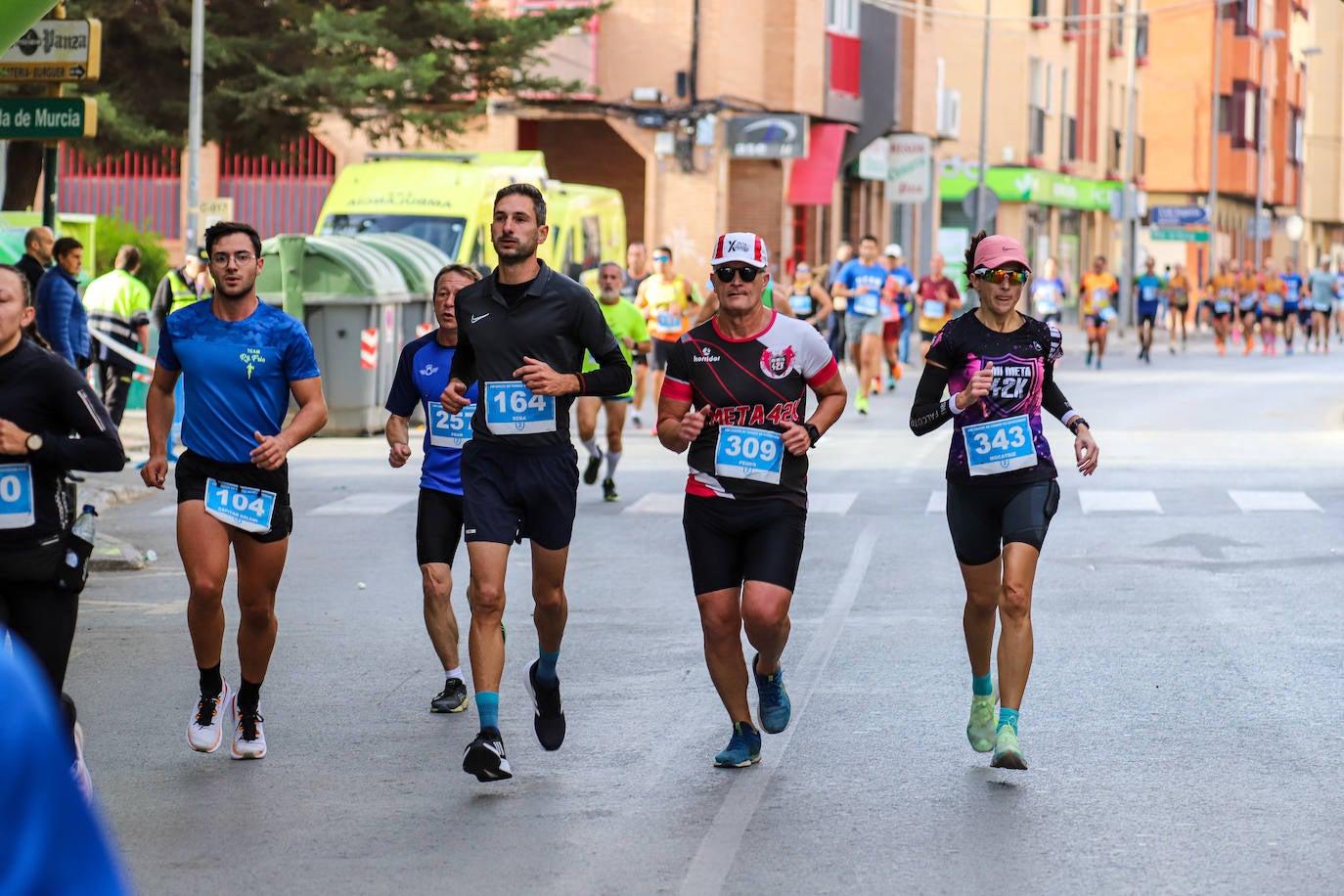 Medio millar de corredores contra el cáncer en Cabezo de Torres