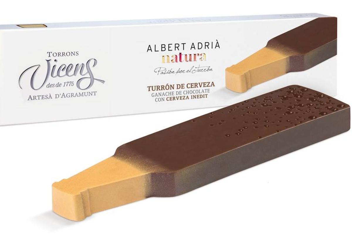 Turrón de cerveza.