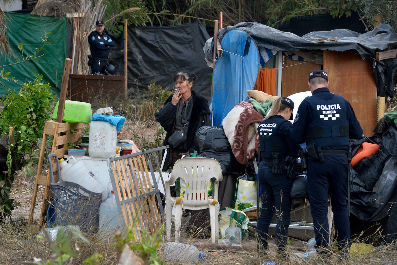 El desalojo del poblado chabolista de La Fica, en imágenes