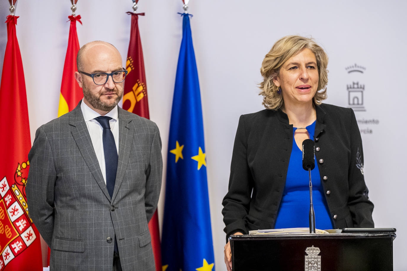 El Pleno del Ayuntamiento de Murcia, en imágenes