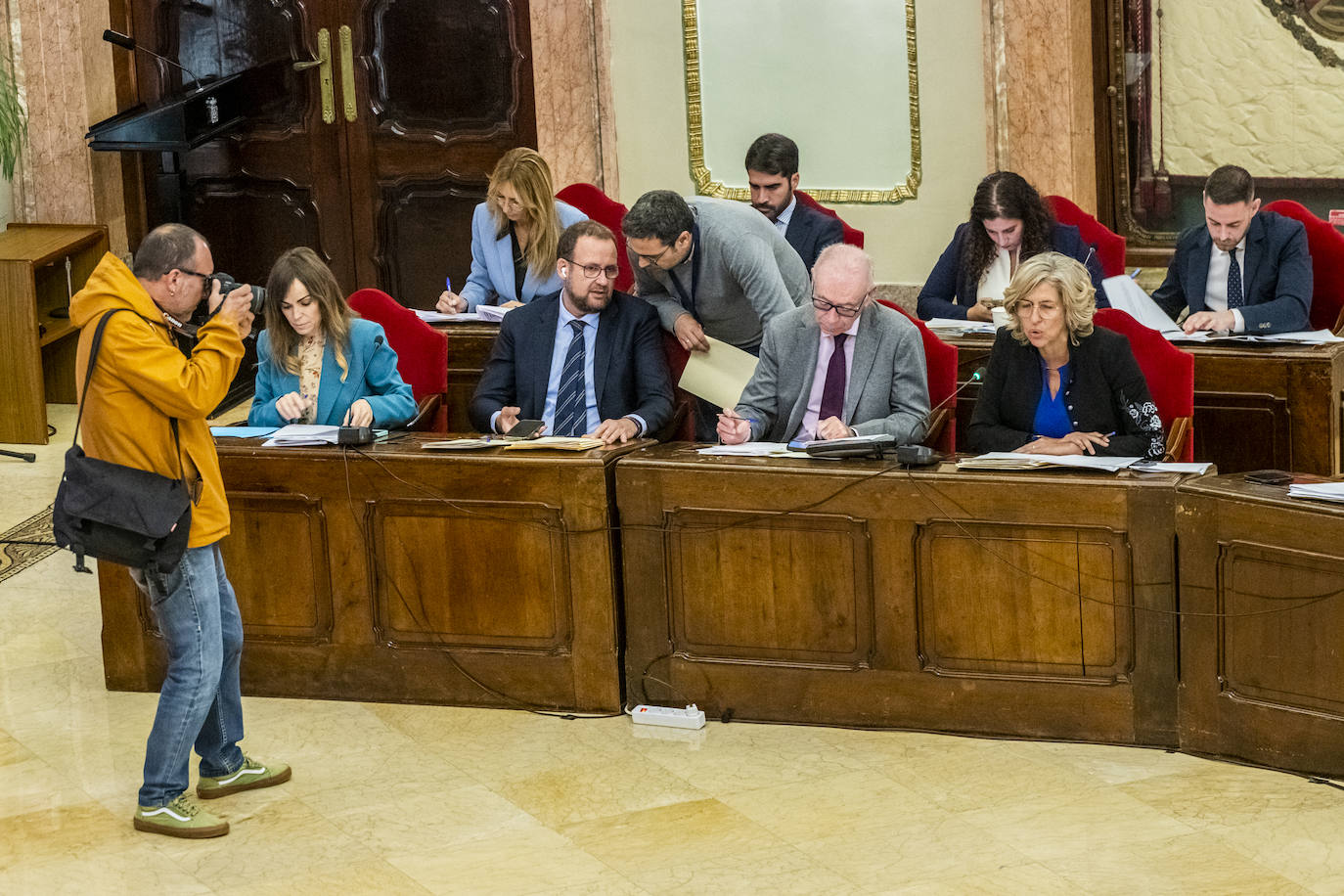 El Pleno del Ayuntamiento de Murcia, en imágenes