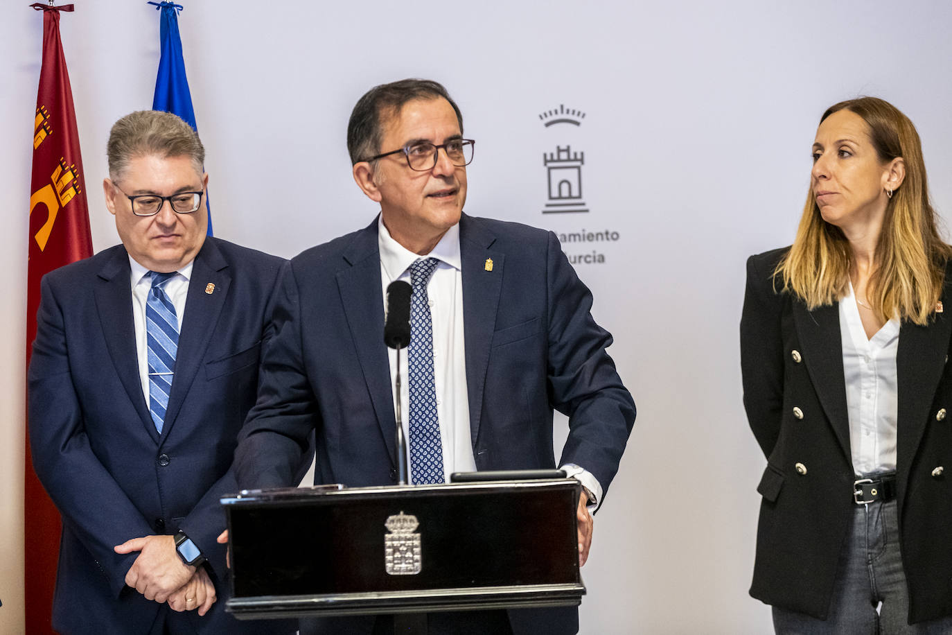 El Pleno del Ayuntamiento de Murcia, en imágenes