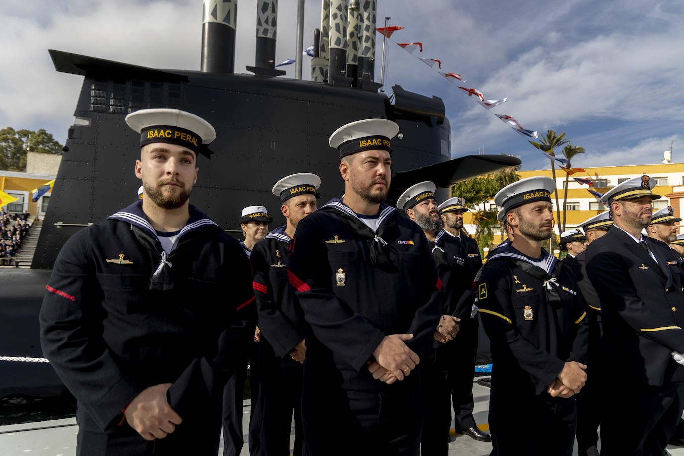 El acto de entrega del S-81 a la Armada, en imágenes