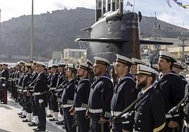 El acto de entrega del S-81 a la Armada, en imágenes