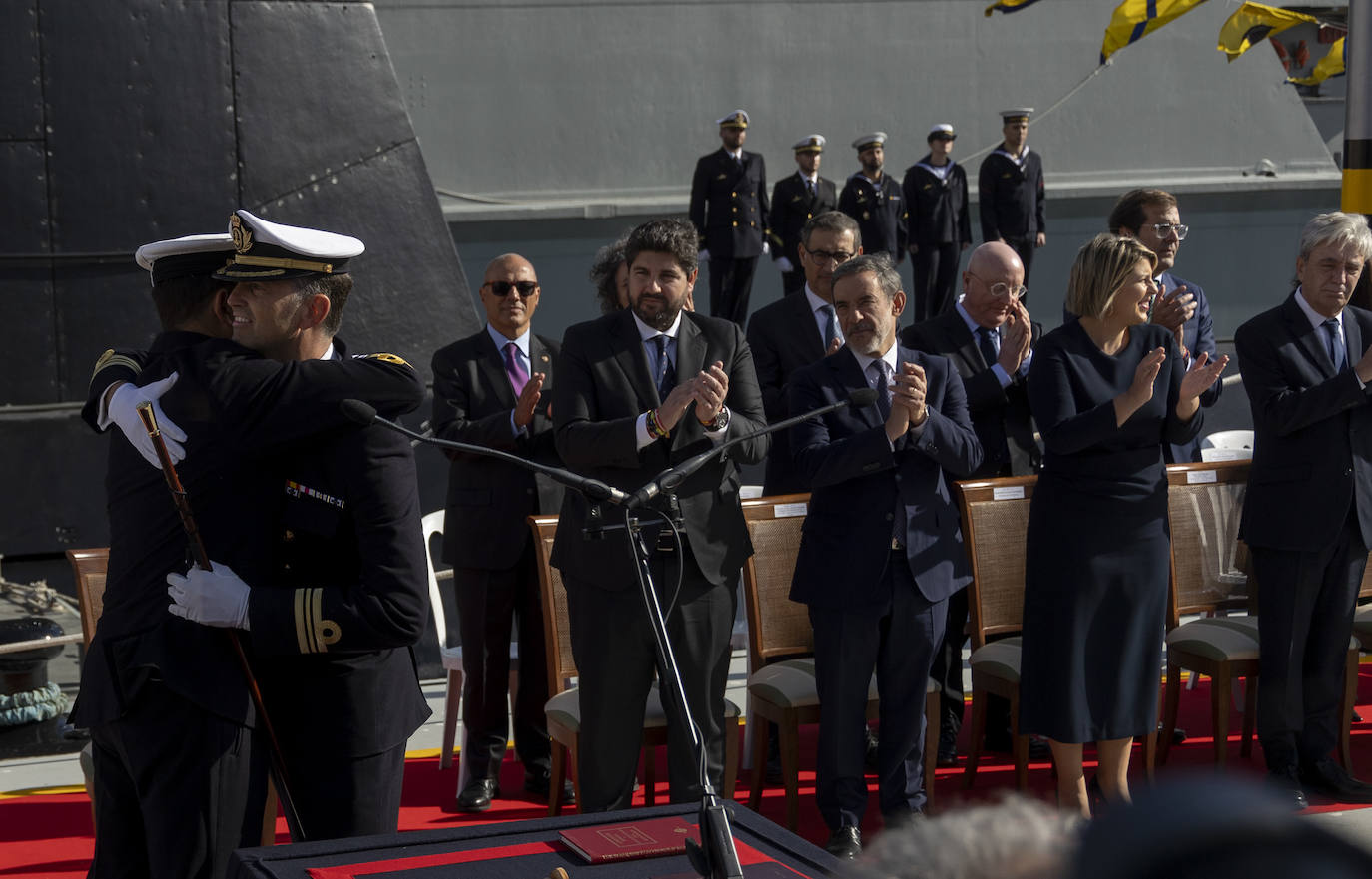 El acto de entrega del S-81 a la Armada, en imágenes