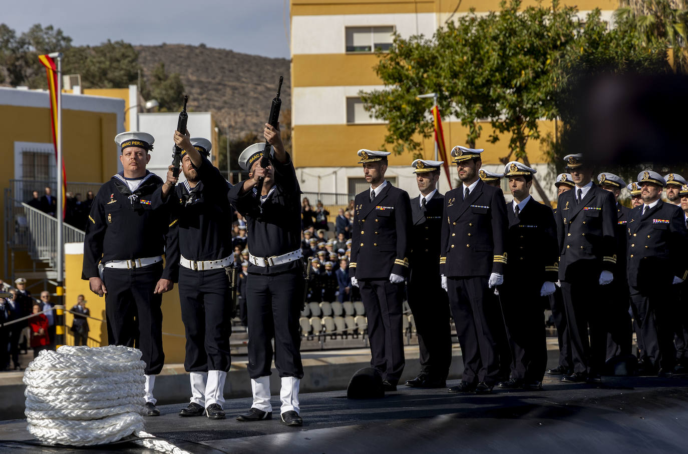 El acto de entrega del S-81 a la Armada, en imágenes