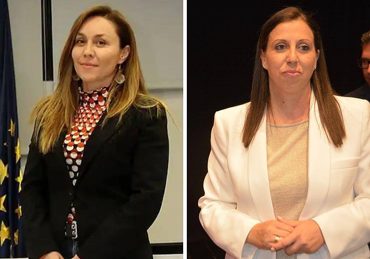 María Ángeles Martí y Sonia Almela.