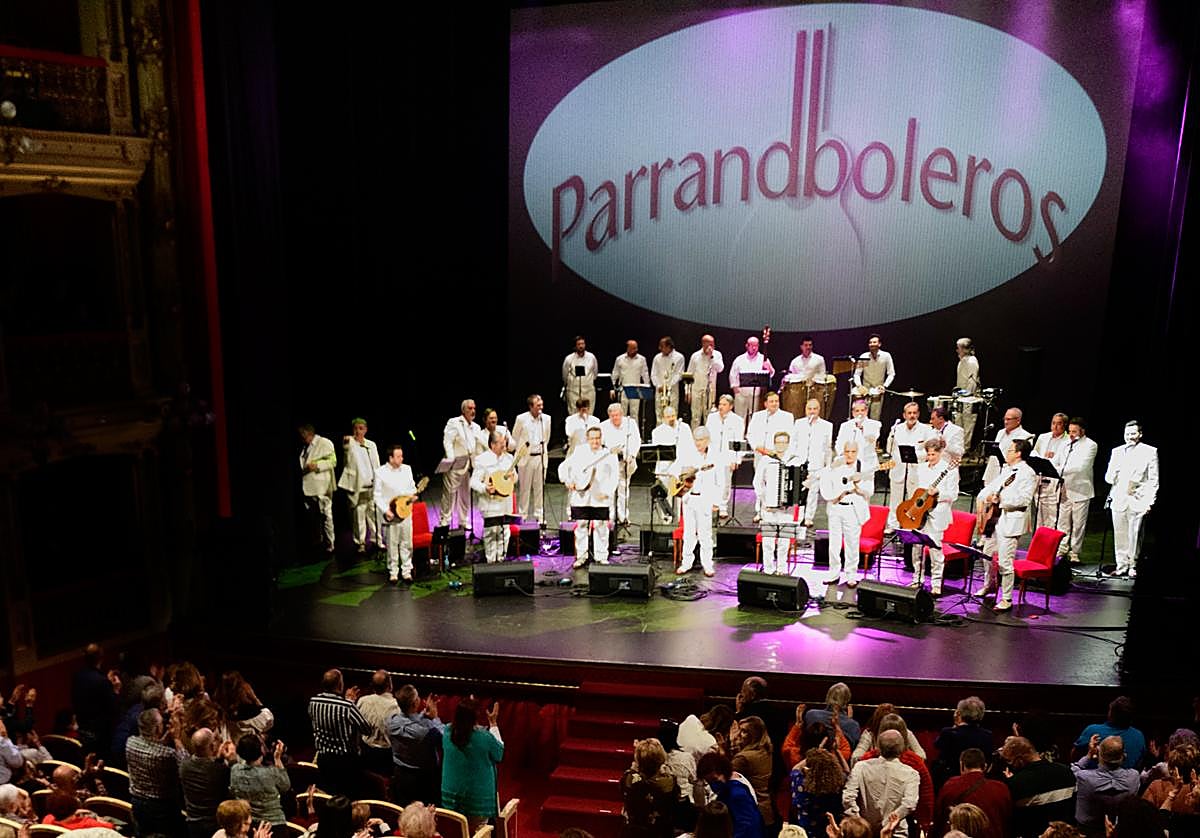 Los Parrandboleros, mayordomo de honor del Cabildo, en una imagen de archivo.