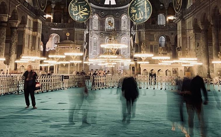 Imagen - Interior de Santa Sofía en Estambul.